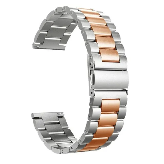 Stainless Steel Link Watch Strap Compatible with the Huawei Watch Fit 3