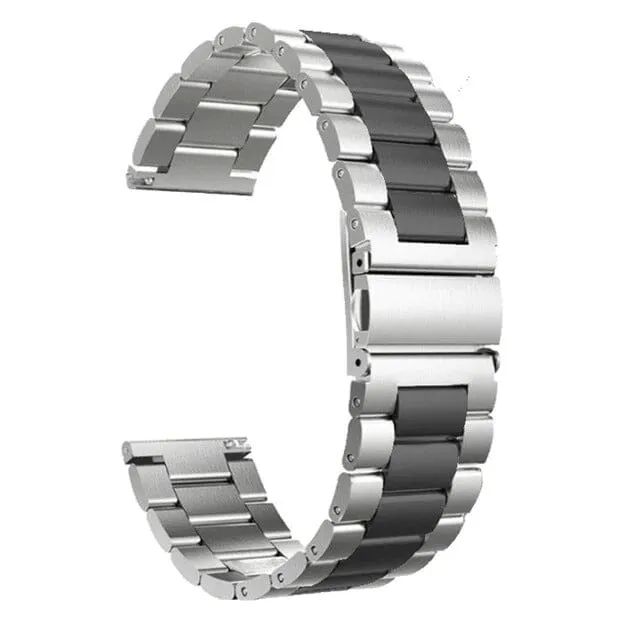 Stainless Steel Link Watch Strap Compatible with the Huawei Watch Fit 3