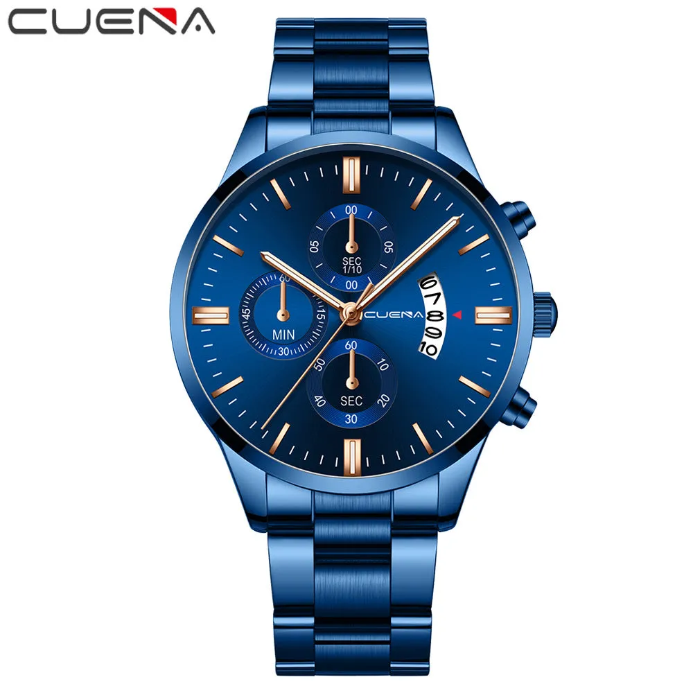 Steel Watch Authentic Fashion Casual Steel Watch Fashion Trend Korean Watch