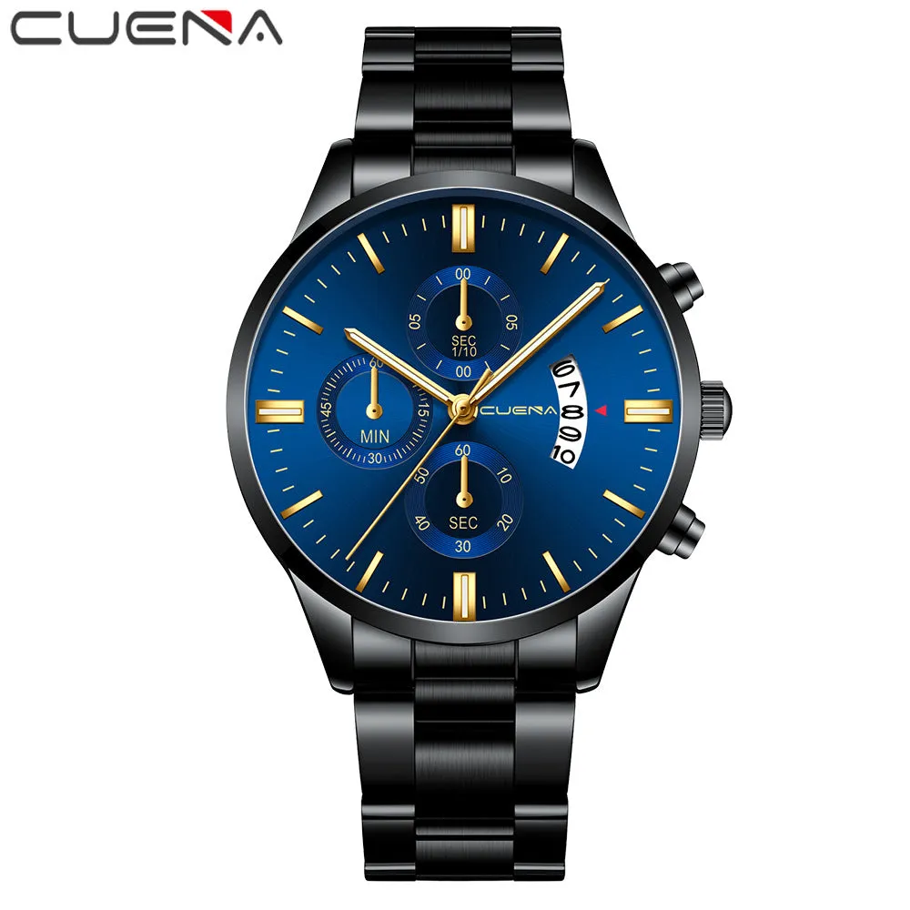 Steel Watch Authentic Fashion Casual Steel Watch Fashion Trend Korean Watch