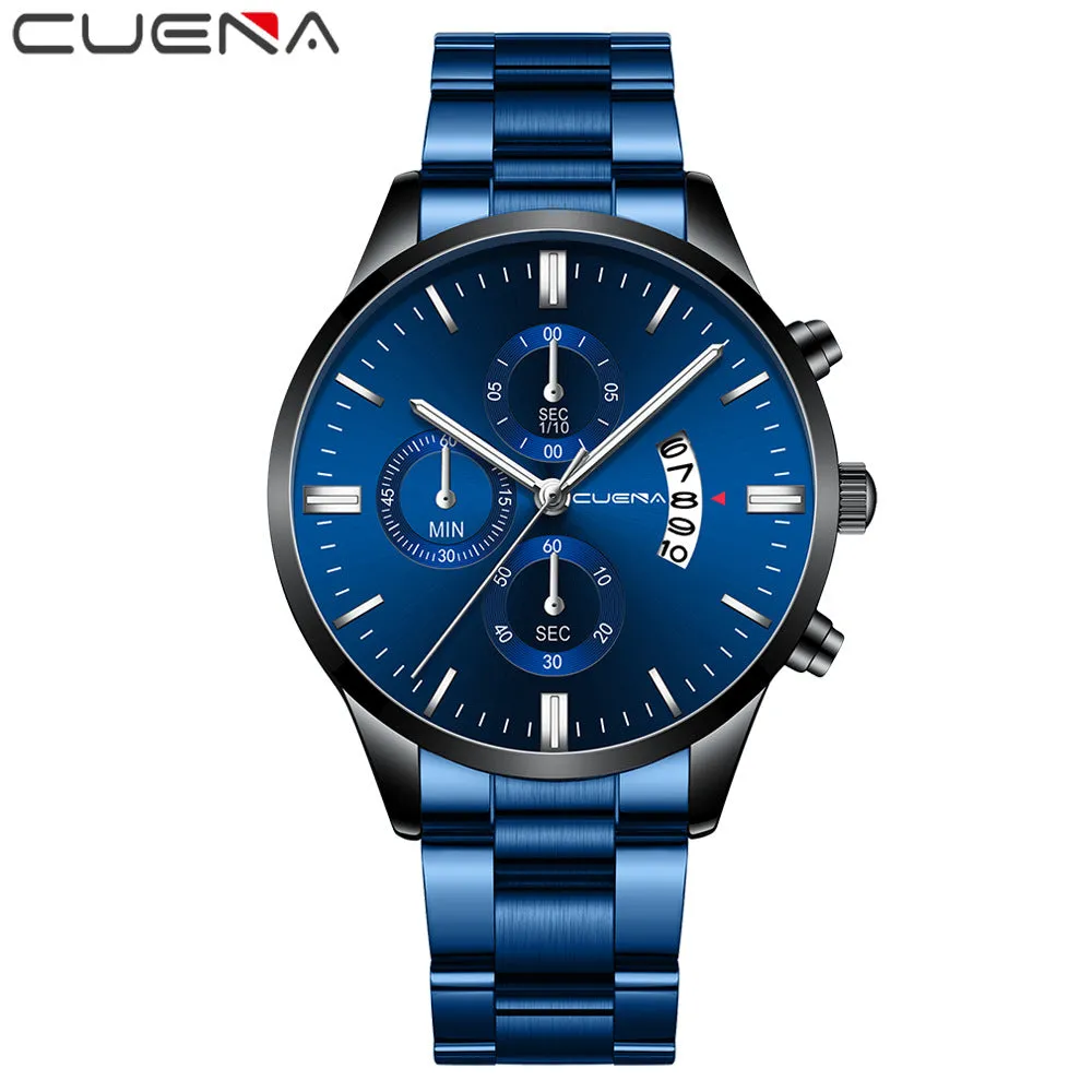 Steel Watch Authentic Fashion Casual Steel Watch Fashion Trend Korean Watch