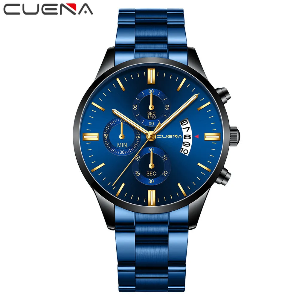 Steel Watch Authentic Fashion Casual Steel Watch Fashion Trend Korean Watch