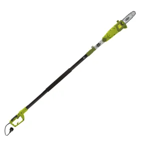 Sun Joe SWJ802E-RM Electric Multi-Angle Pole Chain Saw | 8 inch | 6.5 Amp | Green (Certified Refurbished)