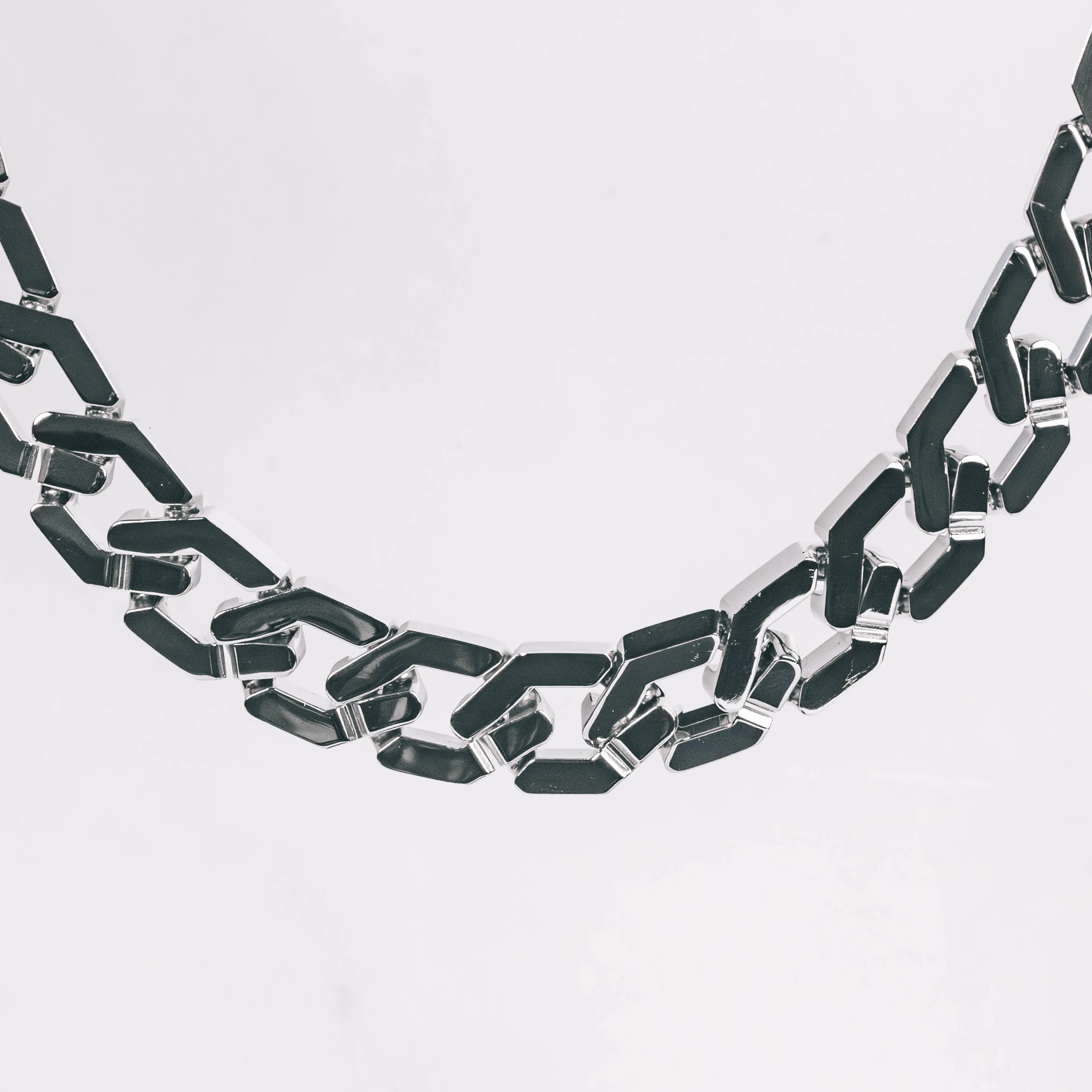 TITAN Chain 2pc. Set 18K White Gold - 10mm