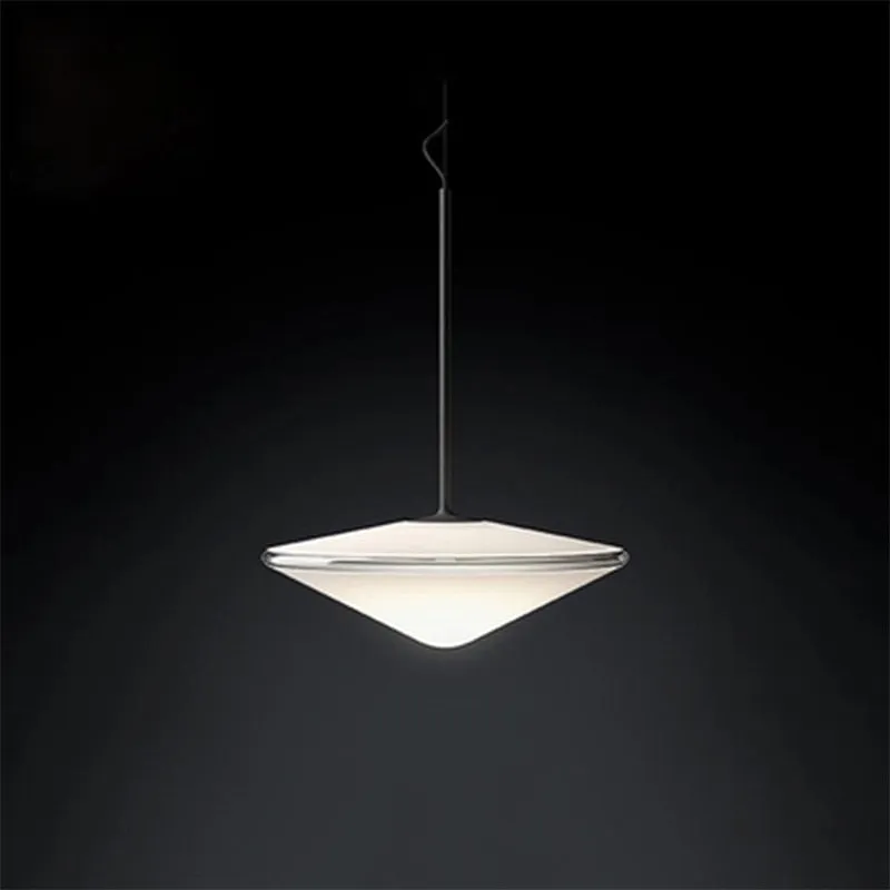 Vibia Led Pendant Lights Designer Postmodern Glass Hanging Lamp For Dining Room Bedroom Nordic Bar Decor Home Kitchen Fixtures