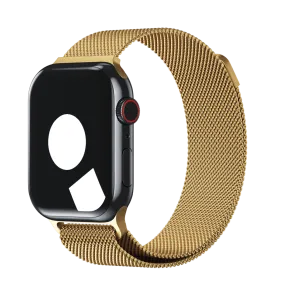 Yellow Gold Milanese Loop for Apple Watch